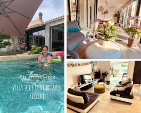 Très belle maison avec piscine , proche centre ville - Aix en Provence
